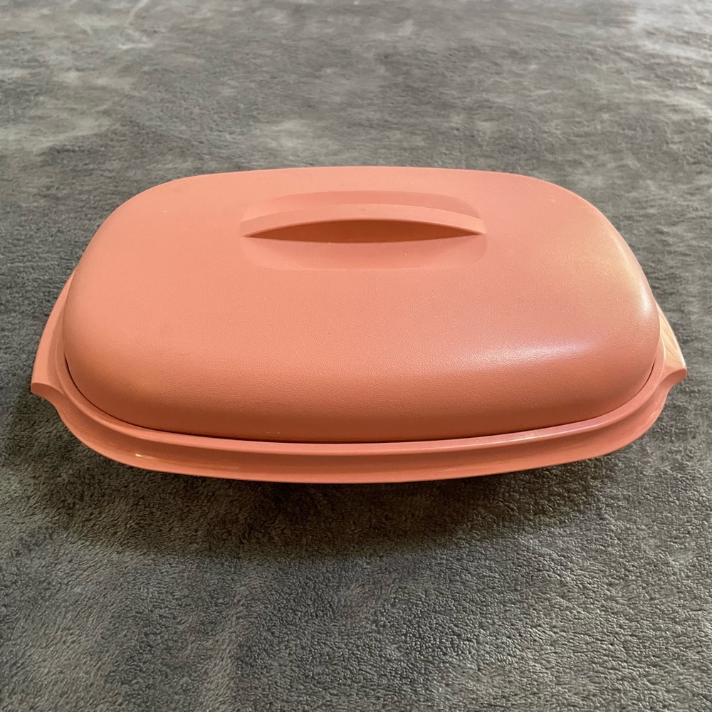 Vintage Pink Tupperware Steamer